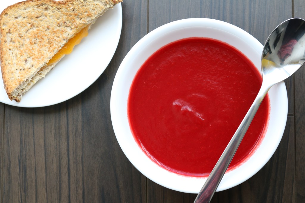 Chilled Beet and Red Bell Pepper&nbsp;Soup