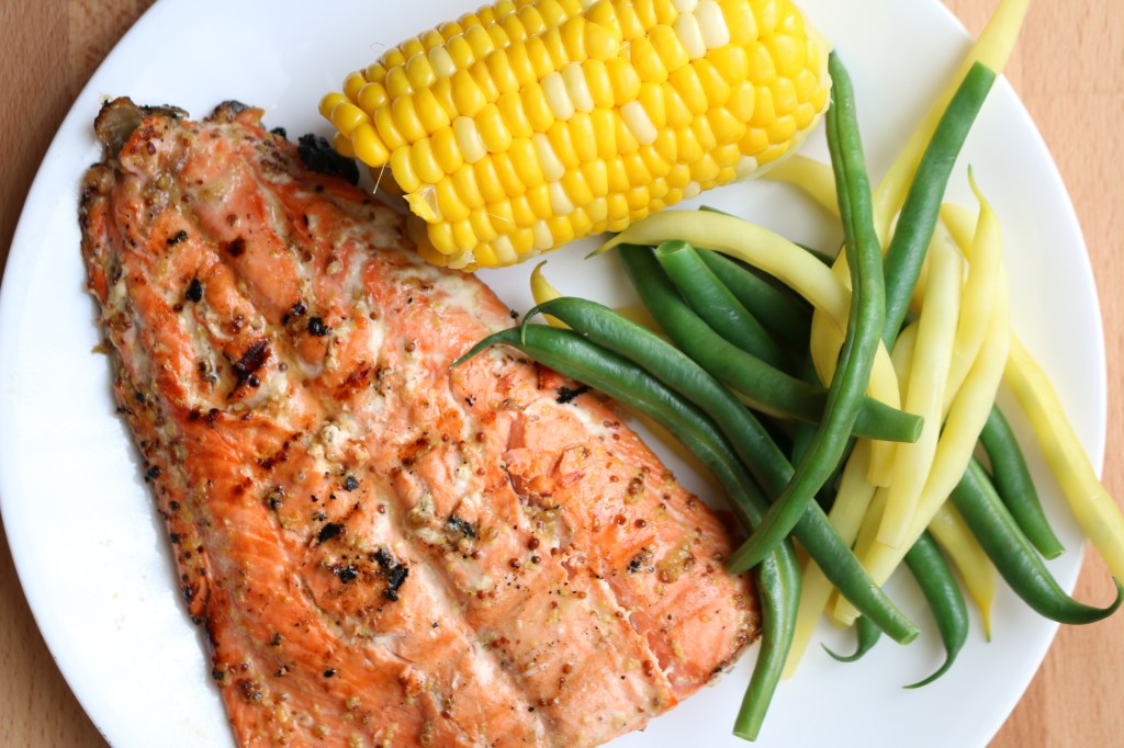 Mustard Maple BBQ&nbsp;Salmon