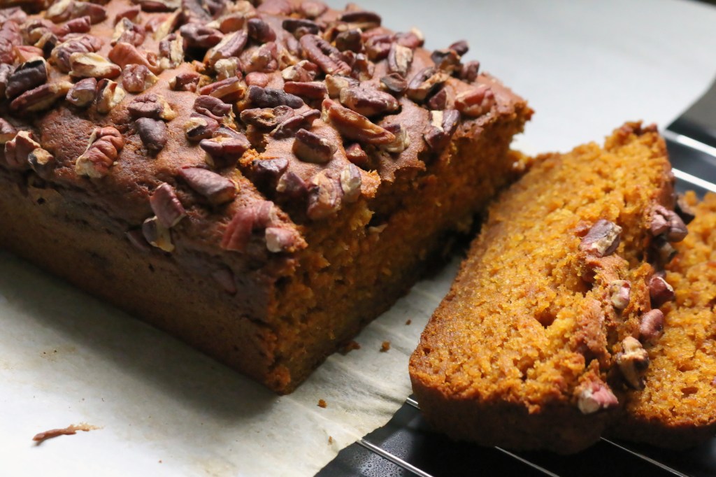 Pumpkin Spiced Pecan&nbsp;Cake