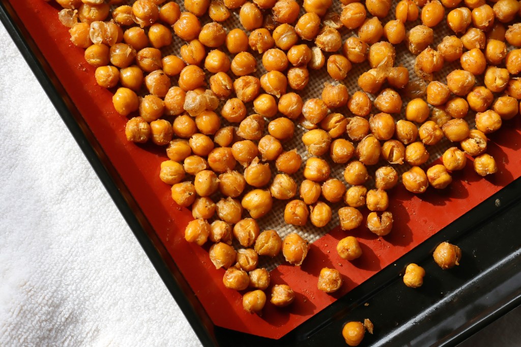4 Ingredient Crispy&nbsp;Chickpeas