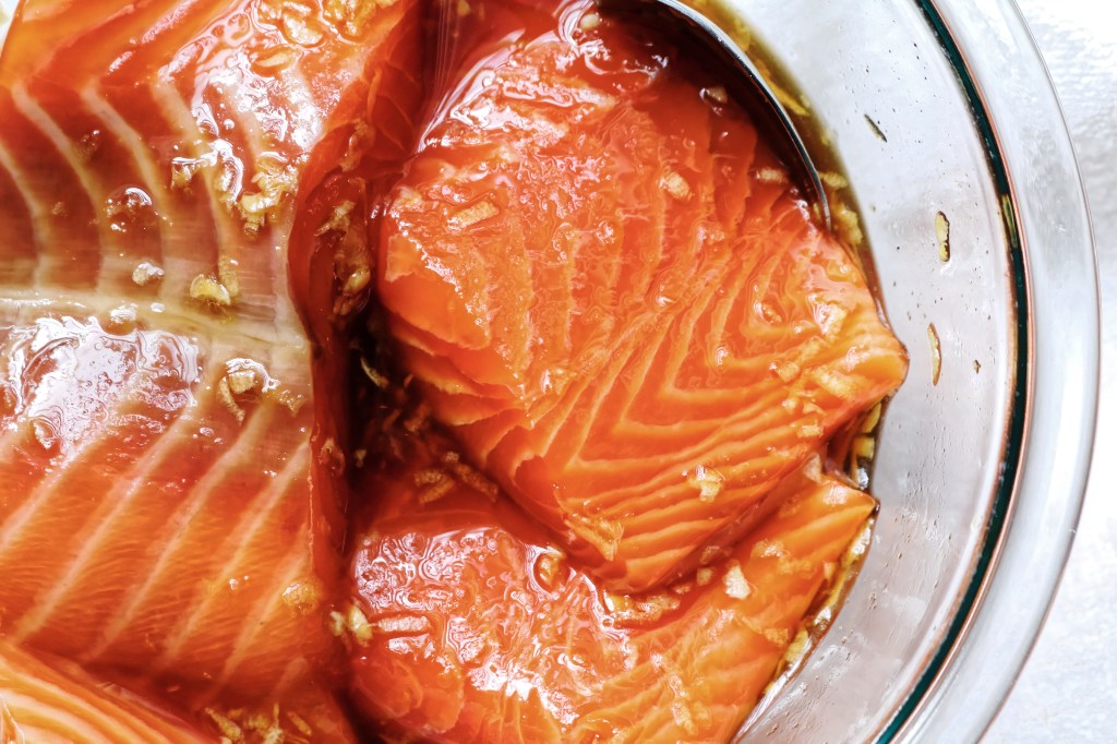 The EASIEST 3 Ingredient Soy Maple&nbsp;Salmon